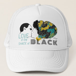 Boné AMOR PRETO no DOURADO e no CIÃO