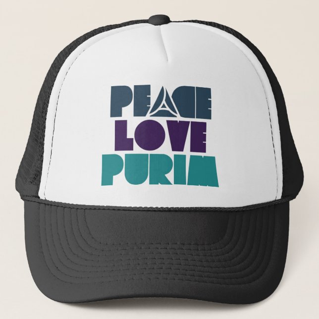 Boné Amor Purim da paz (Frente)