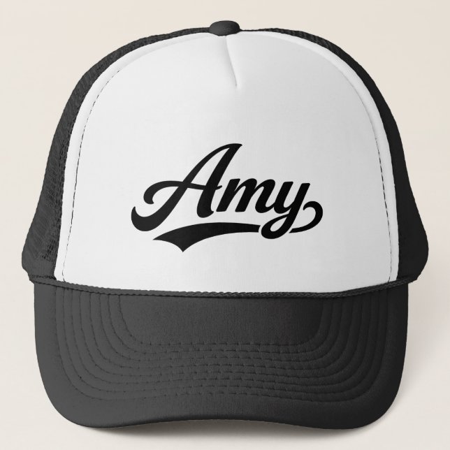 Boné Amy name first last family gifts (Frente)