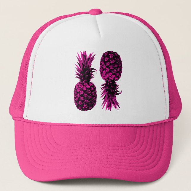Boné Ananás Tropical Elegante (Frente)