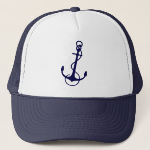 Boné Âncora de Barco Náutico Azul Marinho