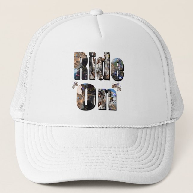 Boné Andar, Logotipo da Imagem de Moto (Frente)