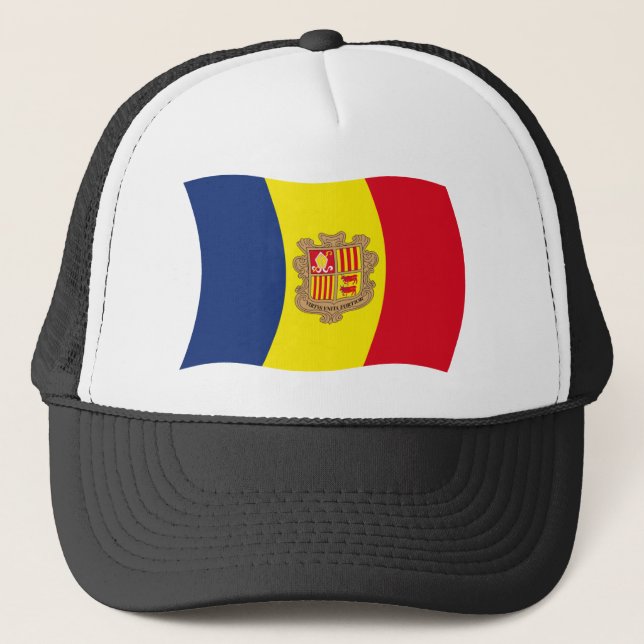 Boné Andorra Flag Hat (Frente)