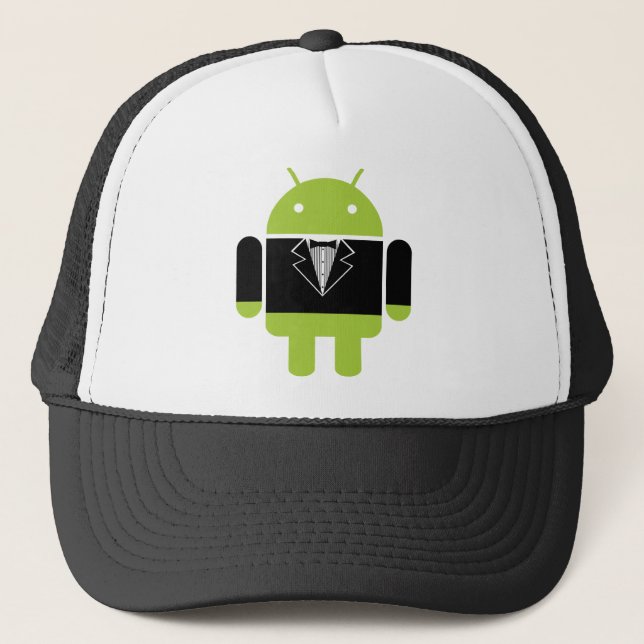 Boné Android Tux (Frente)