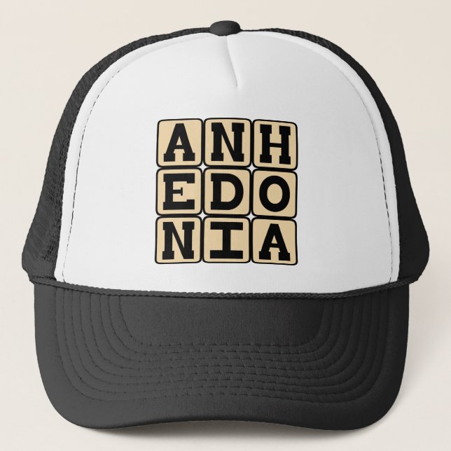 Boné Anedonia, Incapacidade de Experimentar Prazer (Frente)