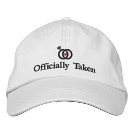 Boné Anéis De Casamentos Oficialmente Tomados, Noiva,Mo
