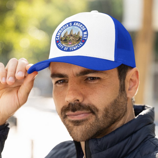 Boné Angkor Wat Cambodia - City of the Temples (Criador carregado)