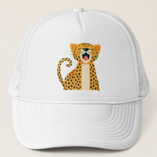 Boné Animal de Safari Caprichoso Bocejando Cartoon Chit