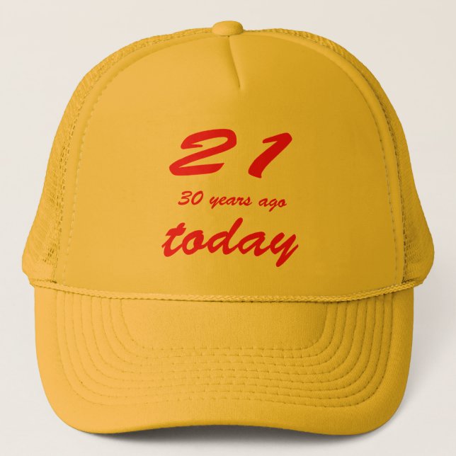 Boné aniversário 51 (Frente)