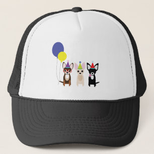 Boné aniversário-chihuahuas-stelieandco