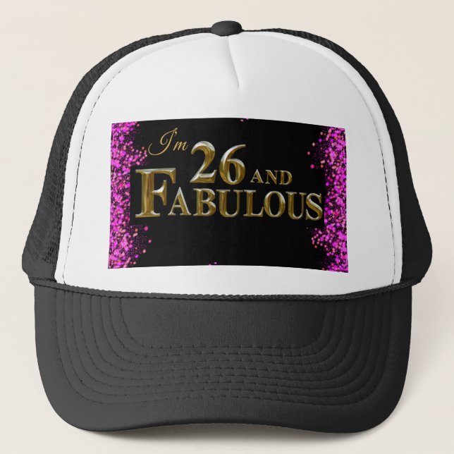 Boné Aniversário de 26 anos (Frente)