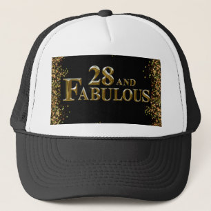 Boné Aniversário de 28 anos