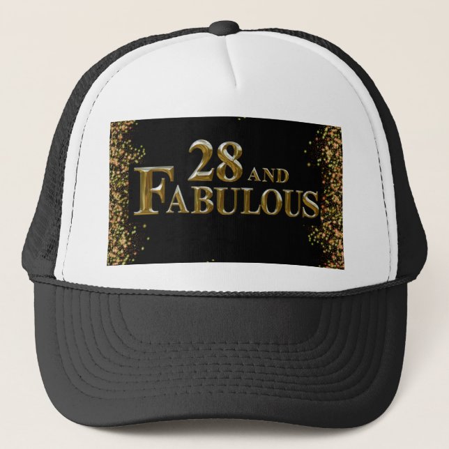 Boné Aniversário de 28 anos (Frente)