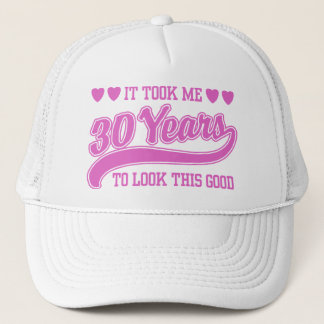 Boné Aniversário de 30 anos