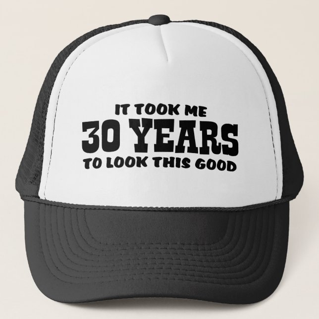 Boné Aniversário de 30 anos (Frente)