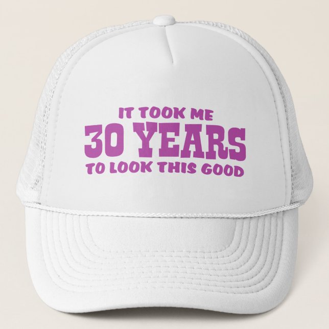 Boné Aniversário de 30 anos (Frente)