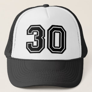Boné aniversário de 30 anos clássico