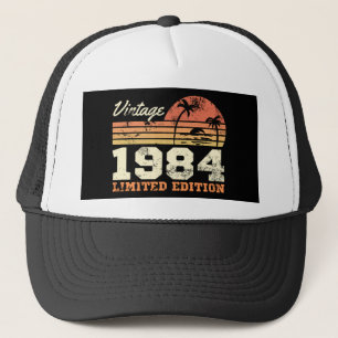 Boné Aniversário de 42 anos Vintage 1984 Edição Limitad