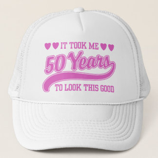 Boné Aniversário de 50 anos