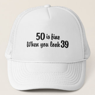 Boné Aniversário de 50 anos