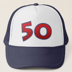 Boné Aniversário de 50 anos