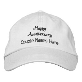 Boné Aniversário Personalizado Deseja Chapéus de Texto 