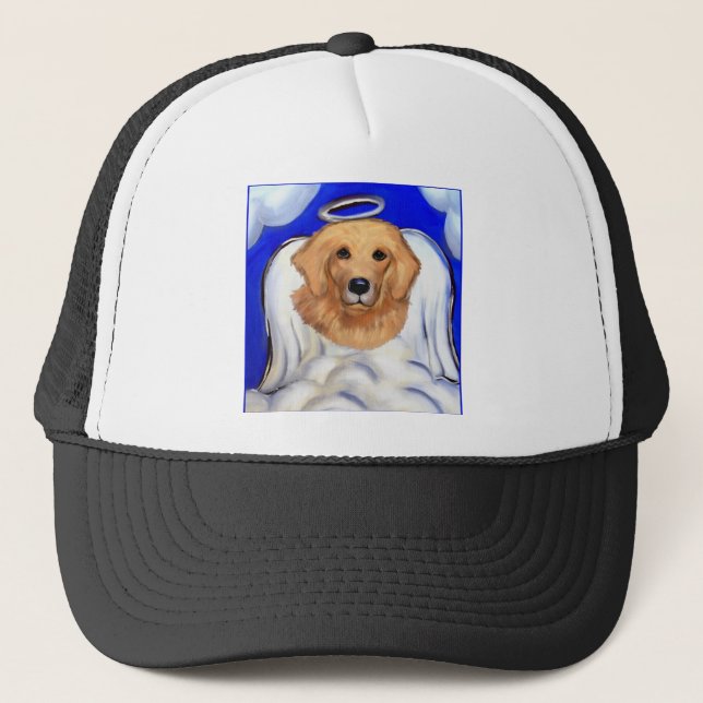 Boné Anjo do Retriever Dourado (Frente)