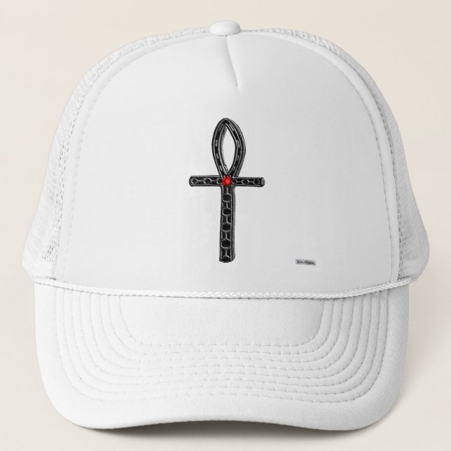 Boné Ankh (Prata) (Frente)