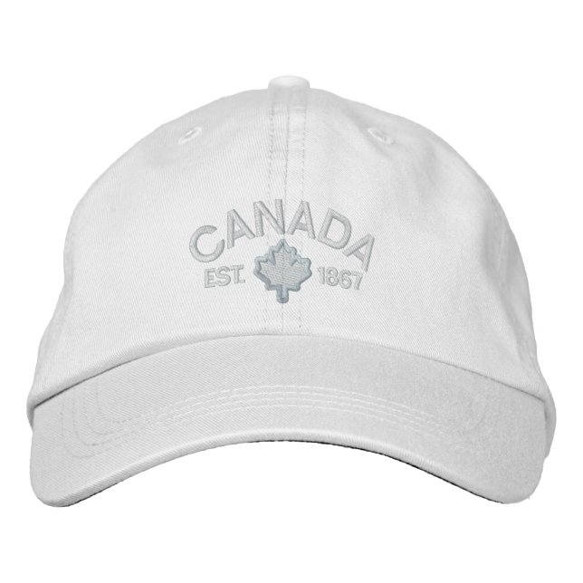 Boné Anniversário canadense Embroiderme canadense (Frente)
