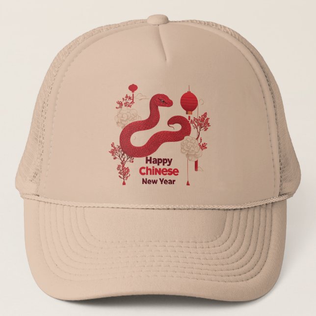 BONÉ ANO DA SERPENTE  (Frente)