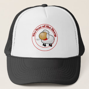 Boné Ano do Cartoon de Ovinos