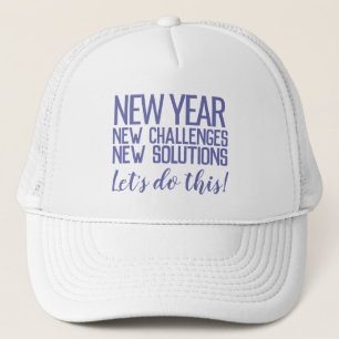Boné Ano novo, novos desafios, novas soluções não funci
