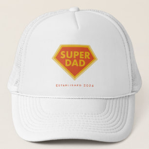 Boné Ano personalizado do Super Pai