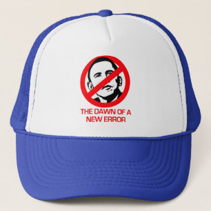 Boné Anti-Obama - alvorecer do erro novo