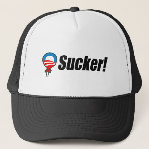 Boné Anti-Obama Bumpersticker - otário 2