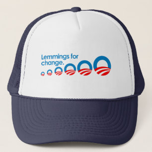 Boné Anti-Obama - Lemmings para a mudança