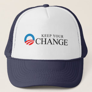 Boné Anti-Obama - mantenha seu preto da mudança