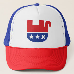 Boné Anti Trump GOP Republicano Elefante Morto