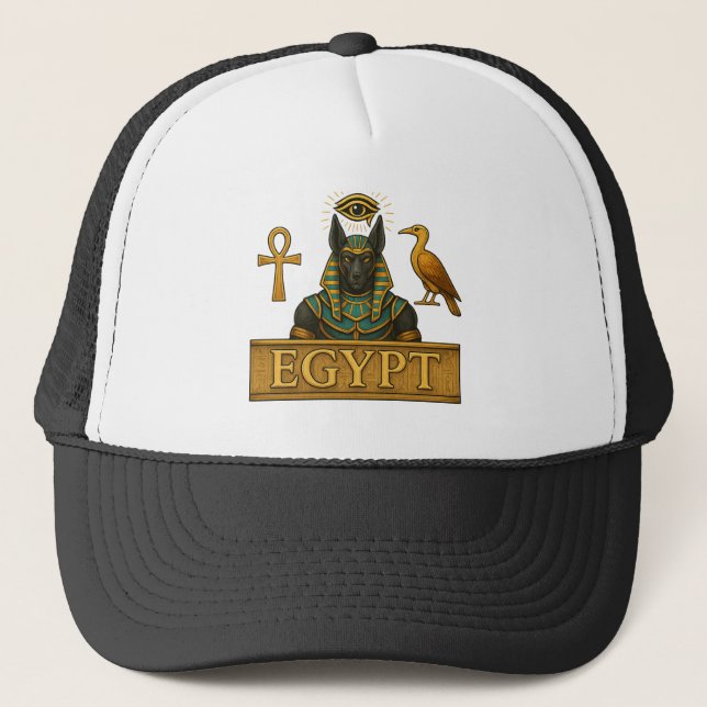 Boné Anubis & Thoth | Símbolos Egípcios -  (Frente)