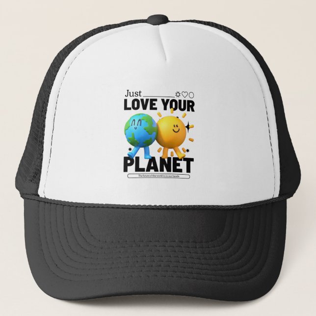 Boné Apenas Ame Seu Planeta (Frente)
