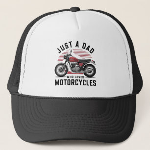 Boné Apenas Um Pai Que Adora Motociclos