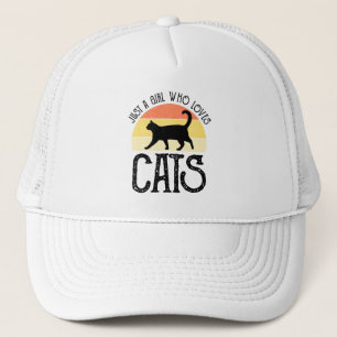 Boné Apenas Uma Garota Que Ama Gatos