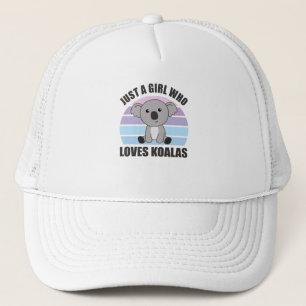 Boné Apenas uma garota que ama Koalas - Cute Koala