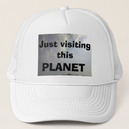 BONÉ APENAS VISITANDO ESTE CHAPÉU DE CAMINHÃO DO PLANET