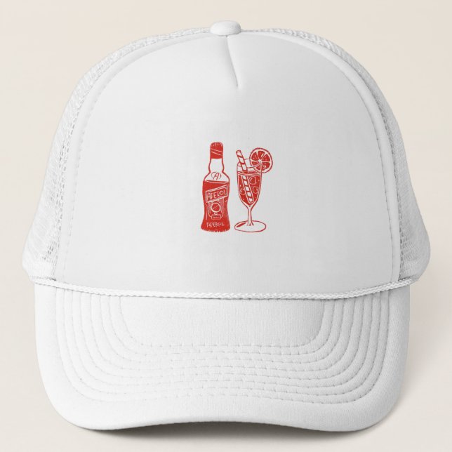 Boné Aperol Spritz Trucker Hat (Frente)