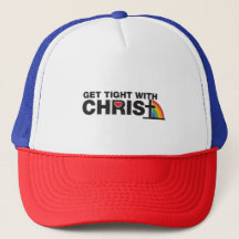 Aperte O Cristo Trucker Hat