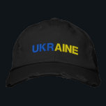 Boné Apoiar Ucrânia Bordado Hat, Bandeira Ucraniana<br><div class="desc">Apoiar Os Chapéus Bordados Da Ucrânia - Paz - Bonés De Bandeira Ucranianos - Liberdade - Apoio - Solidariedade - Forte Juntos - Vitória da Liberdade! Você pode transferir para mais de 1.000 produtos Zazzle! Estamos Com A Ucrânia!</div>