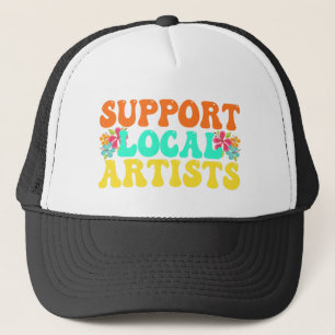 Boné Apoie Artistas Locais Para Amantes de Música