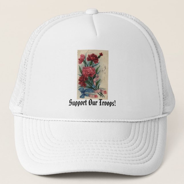 Boné Apoie nossas tropas! (Frente)