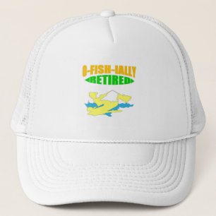 Boné Aposentadoria engraçada de pescador